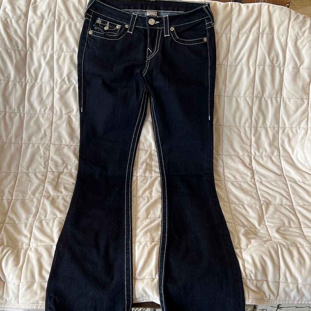 True Religion jeans. Boot Cut. 27 x 32.